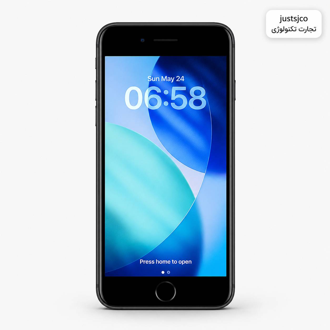 گوشی iPhone SE 2022 ظرفیت 128 گیگ رنگ Midnight پارت LL/A باتری 100 درصد