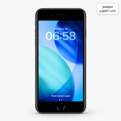 گوشی iPhone SE 2022 ظرفیت 128 گیگ رنگ Midnight پارت LL/A باتری 100 درصد