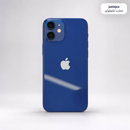 گوشی iPhone 12 Mini ظرفیت 128 گیگ پارت LL/A رنگ Blue استوک تمیز رجیستر شده