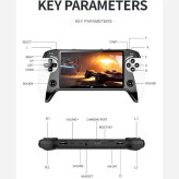 کنسول بازی دستی BLACK HAWK X9 Handheld Gaming Console