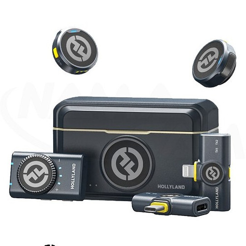 میکروفون بیسیم کمبو دو نفره هالیلند مدل LARK M2