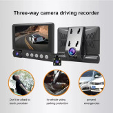 دوربین ثبت وقایع 3 لنزه خودرو برند VIDEO CAR DVR مدل C101