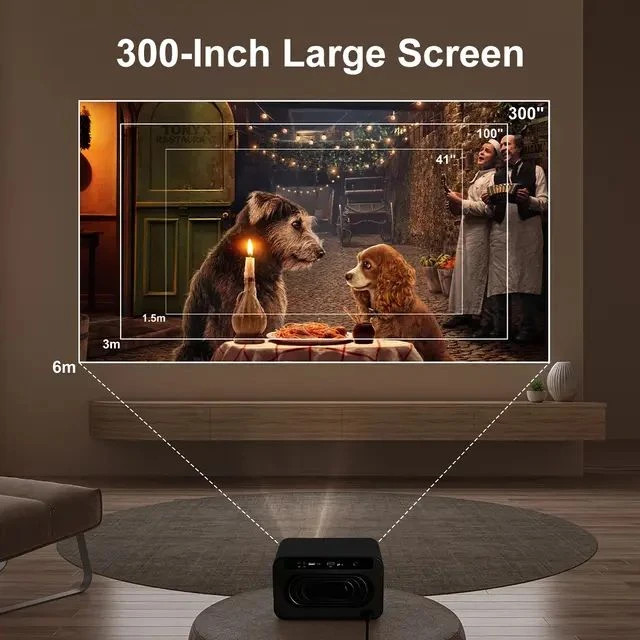 ویدئو پروژکتور یومیو مدل U8 Pro کیفیت تصویر Full HD با شدت نور ۲۸۸۰ لومن