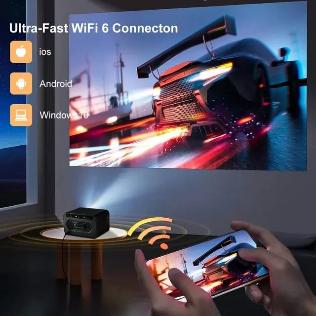 ویدئو پروژکتور یومیو مدل U8 Pro کیفیت تصویر Full HD با شدت نور ۲۸۸۰ لومن