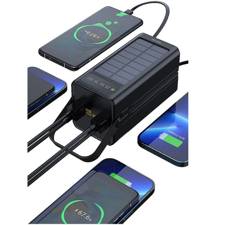 پاور بانک گرین لاین مدل Solar X ظرفیت 60000 میلی آمپر ساعت