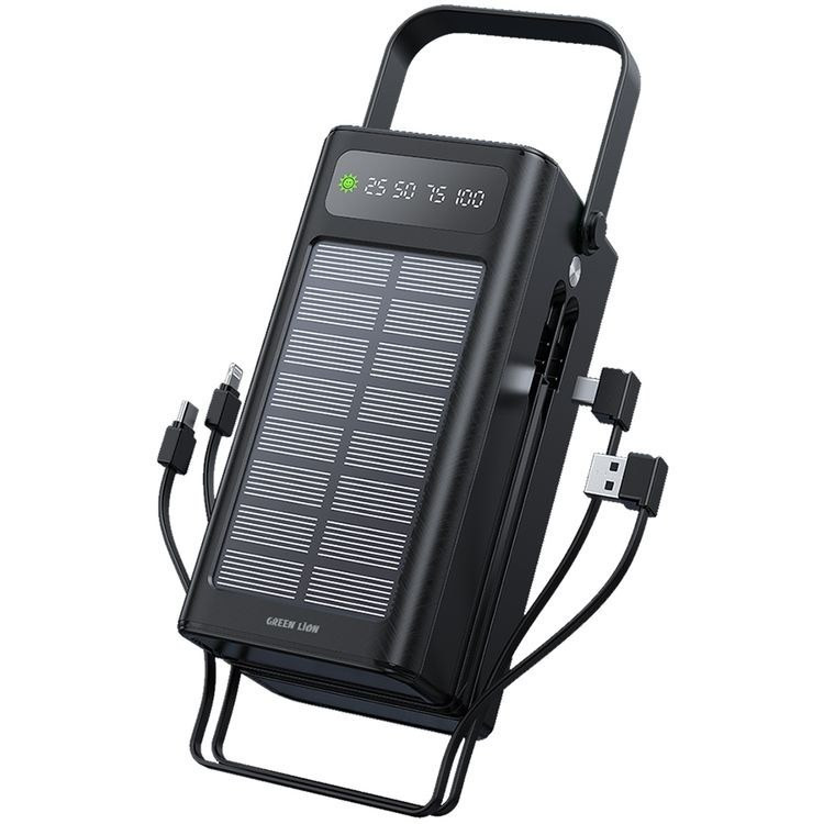 پاور بانک گرین لاین مدل Solar X ظرفیت 60000 میلی آمپر ساعت