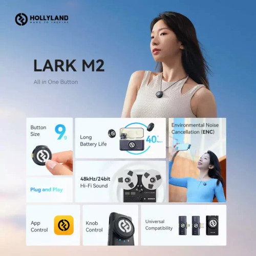 میکروفون بیسیم هالیلند مدل LARK M2