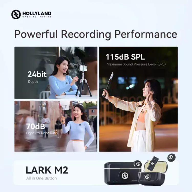 میکروفون بیسیم هالیلند مدل LARK M2