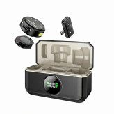 ست میکروفن بی سیم مدل PD MAGENETIC MIC با درگاه تایپ سی