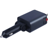 شارژر فندکی خودرو گرین لاین مدل GNRCC50WBK ظرفیت ۵۰ وات