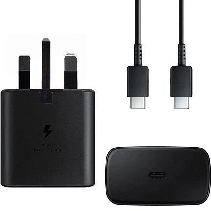 شارژر سامسونگ مدل EP T2510 توان 25 وات سه پین همراه کابل