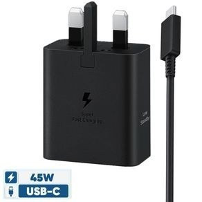 شارژر سامسونگ مدل EP-T4511 توان 45 وات سه پین همراه کابل اصلی