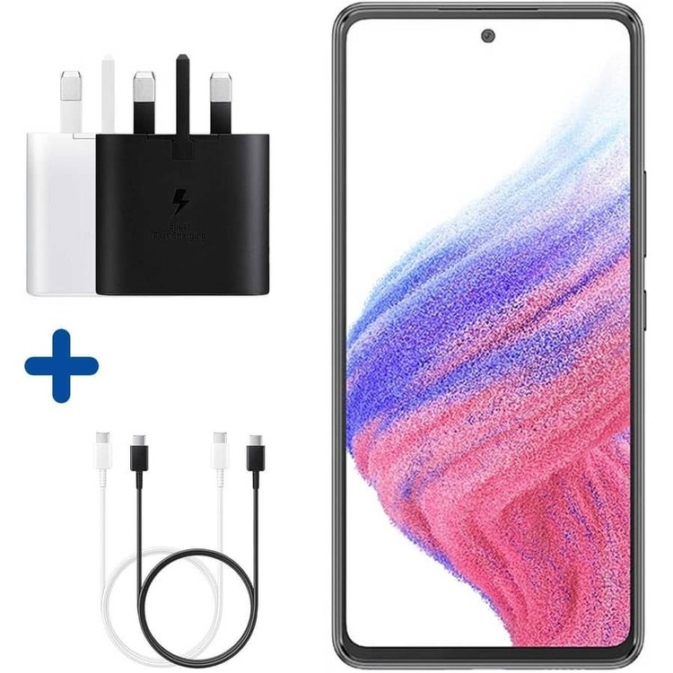 شارژر فست سامسونگ مدل Galaxy A53 5G ظرفیت ۲۵ وات