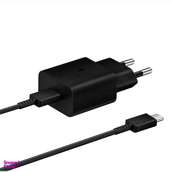 شارژر سامسونگ مدل EP T2510 توان 25 وات دو پین همراه کابل اصلی
