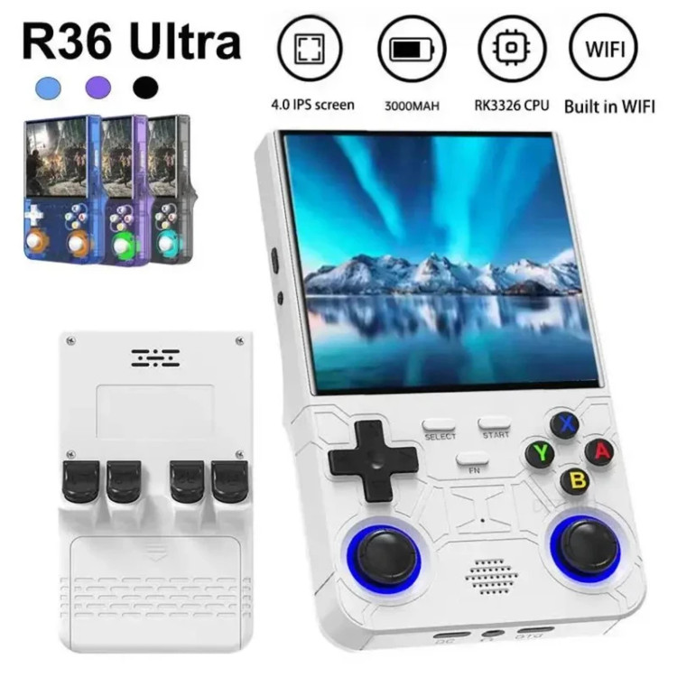 کنسول بازی دستی R36 Ultra Retro با صفحهنمایش ۵.۱ اینچی