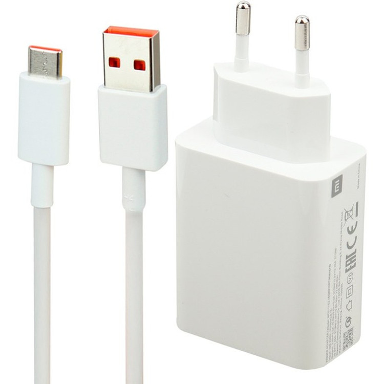 شارژر شیائومی مدل MDY-11-EZ توان 33 وات دو پین همراه کابل