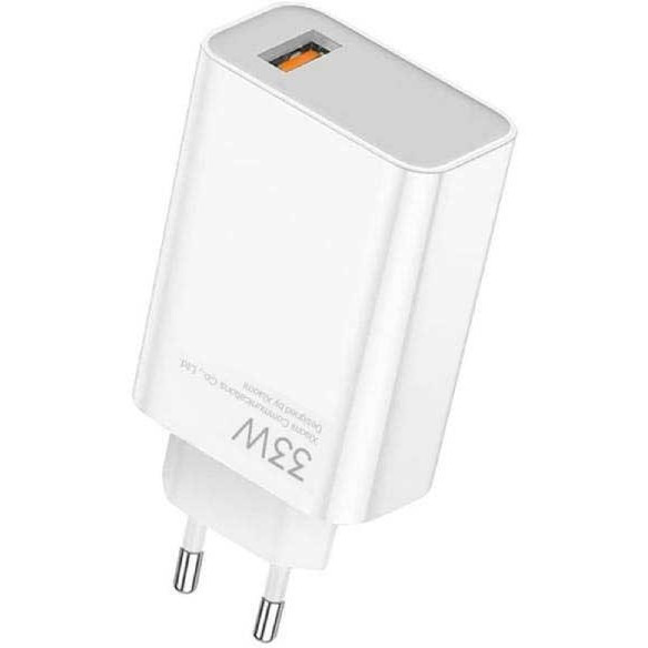 شارژر دیواری اصلی ۳۳ وات شیائومی مدل MDY-11-EZ