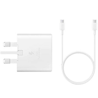 شارژر سامسونگ مدل EP-TA800 ظرفیت ۲۵ وات سه پین با کابل USB-C
