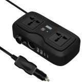 اینورتر فندکی خودرو گرین لاین مدل GC-233 ظرفیت ۲۰۰ وات