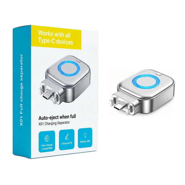 قطع کن خودکار شارژ USB-C مدل X01 | شارژکش هوشمند ظرفیت ۱۴۰ وات