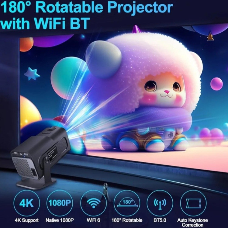 ویدیو پروژکتور مدل Hy320 رم 2 حافظه 16 گیگابایت