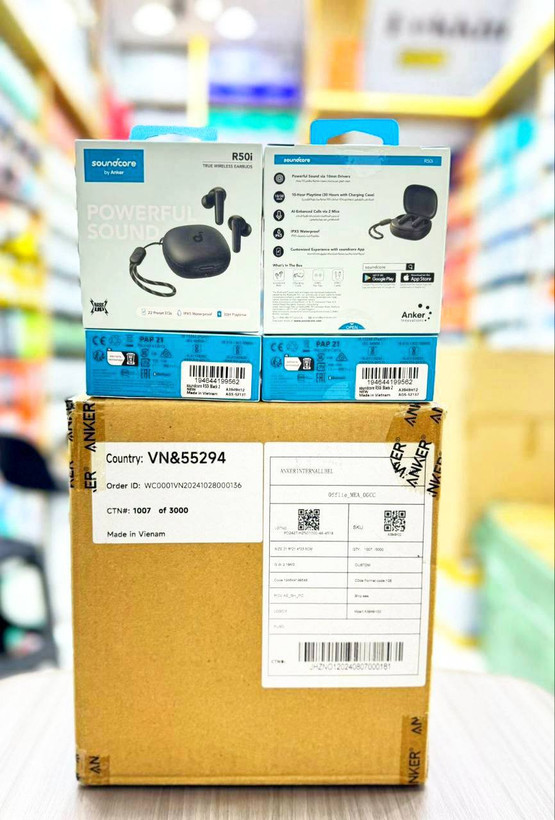 هدفون بی سیم اَنکر مدل Soundcore R50i کارتنی ویژه همکار